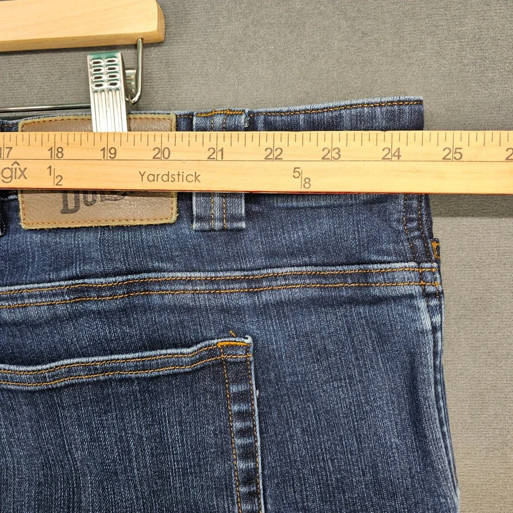 Duluth Trading Co Jeans Mens 48x30 Blue Relaxed Ballroom Double Flex 36336